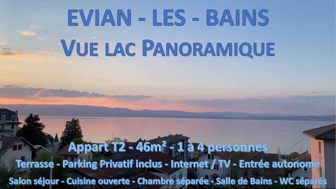 Vue Lac Panoramique Apartment Evian-les-Bains Luaran gambar