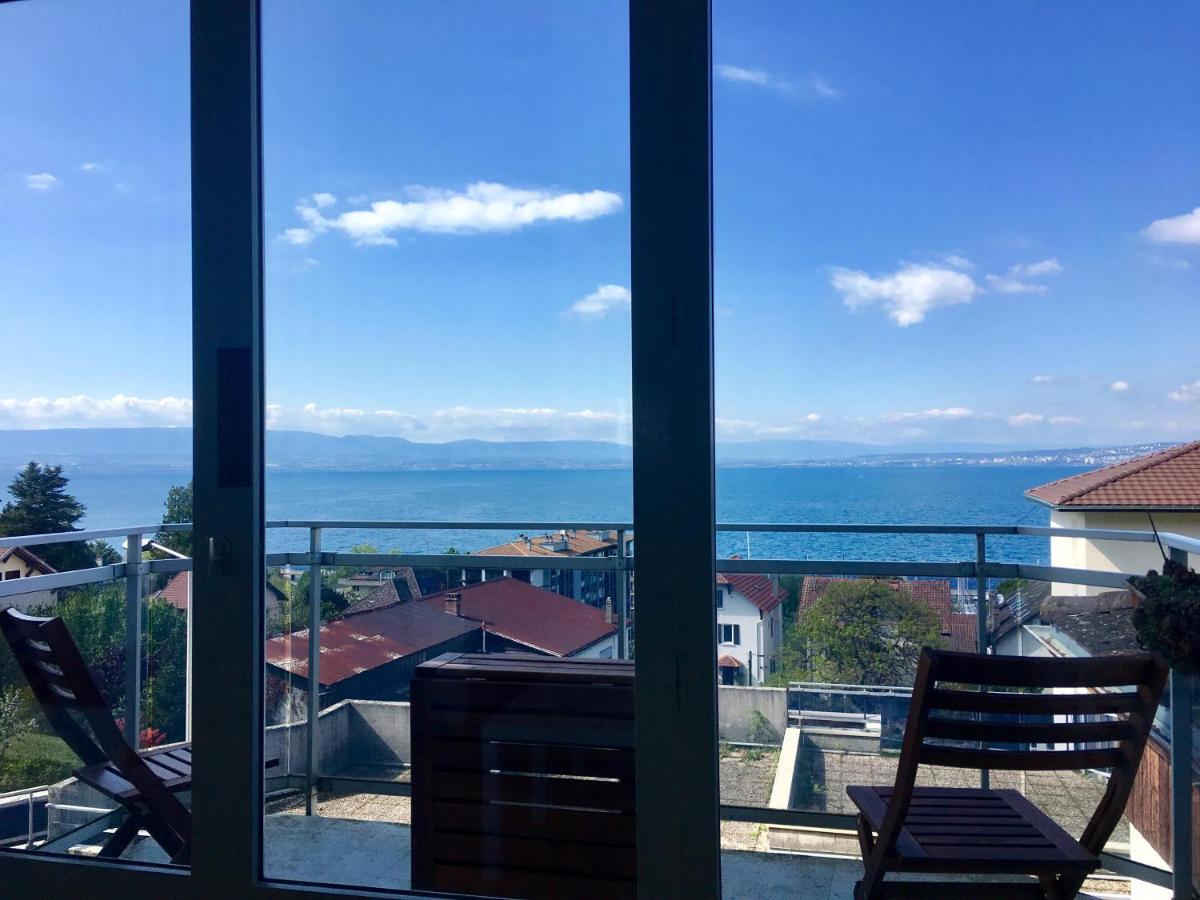 Vue Lac Panoramique Apartment Evian-les-Bains Luaran gambar